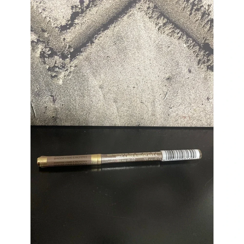 Max Factor Eyeliner Designer Shadow Liner Pencil DUO Color 604‎ Iced Ginger Mink